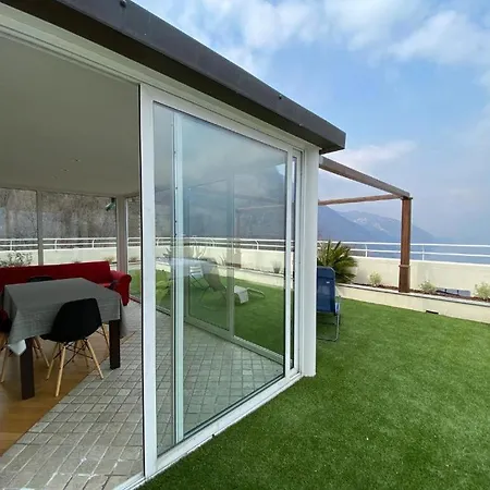 Penthouse With Big Terrace In With Pool Apartment