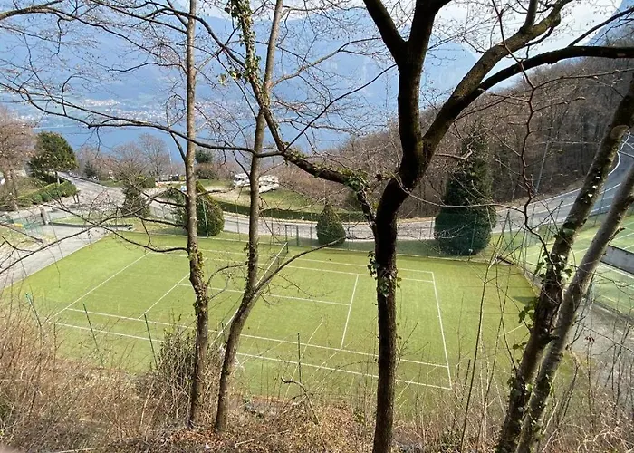 Penthouse With Big Terrace In With Pool Valbrona