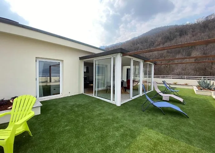 Lägenhet Penthouse With Big Terrace In With Pool