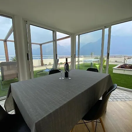 Penthouse With Big Terrace In With Pool Valbrona