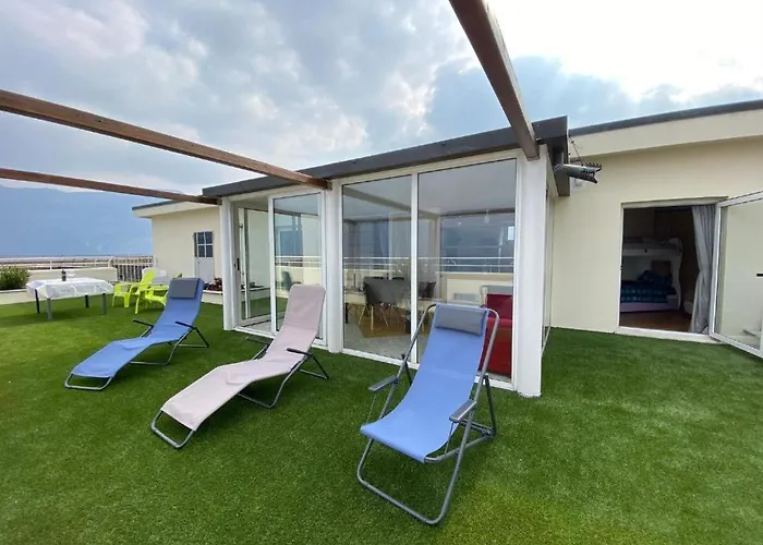Penthouse With Big Terrace In With Pool 瓦尔博若纳